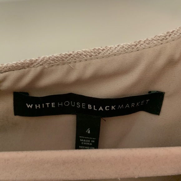 White House Black Market Textured Dress - Picture 3 of 3